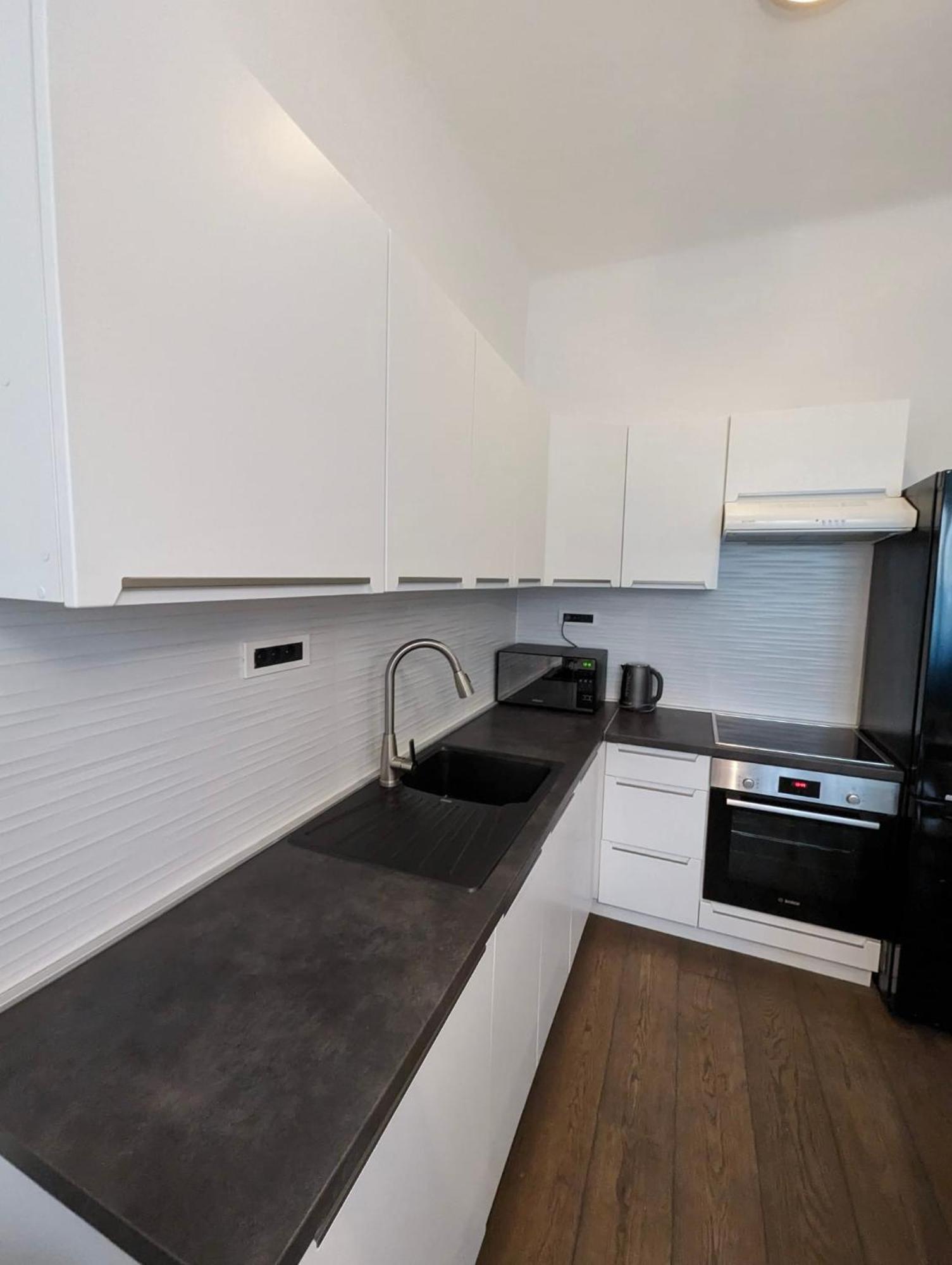 Fantabulous Downtown Abode W King Bed, 65" Tv, Washer And Tumble Dryer ザグレブ エクステリア 写真
